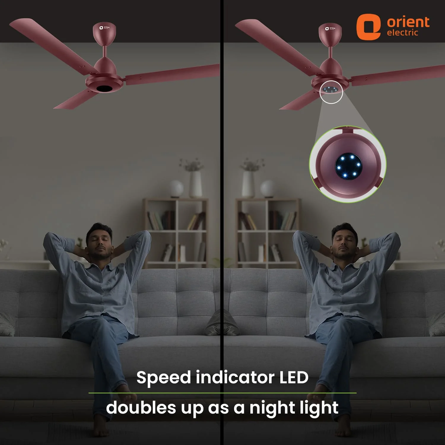 I-Falcon BLDC Ceiling Fan With Light & Remote - Image 12