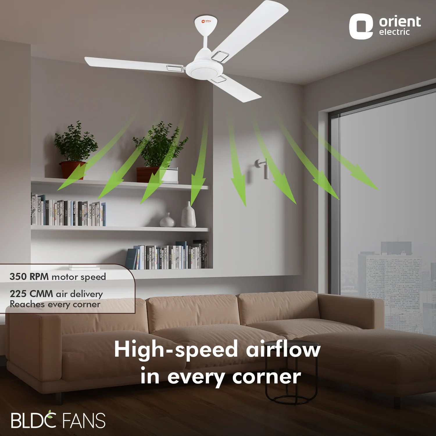 I-Falcon Deco BLDC Ceiling Fan - Image 11