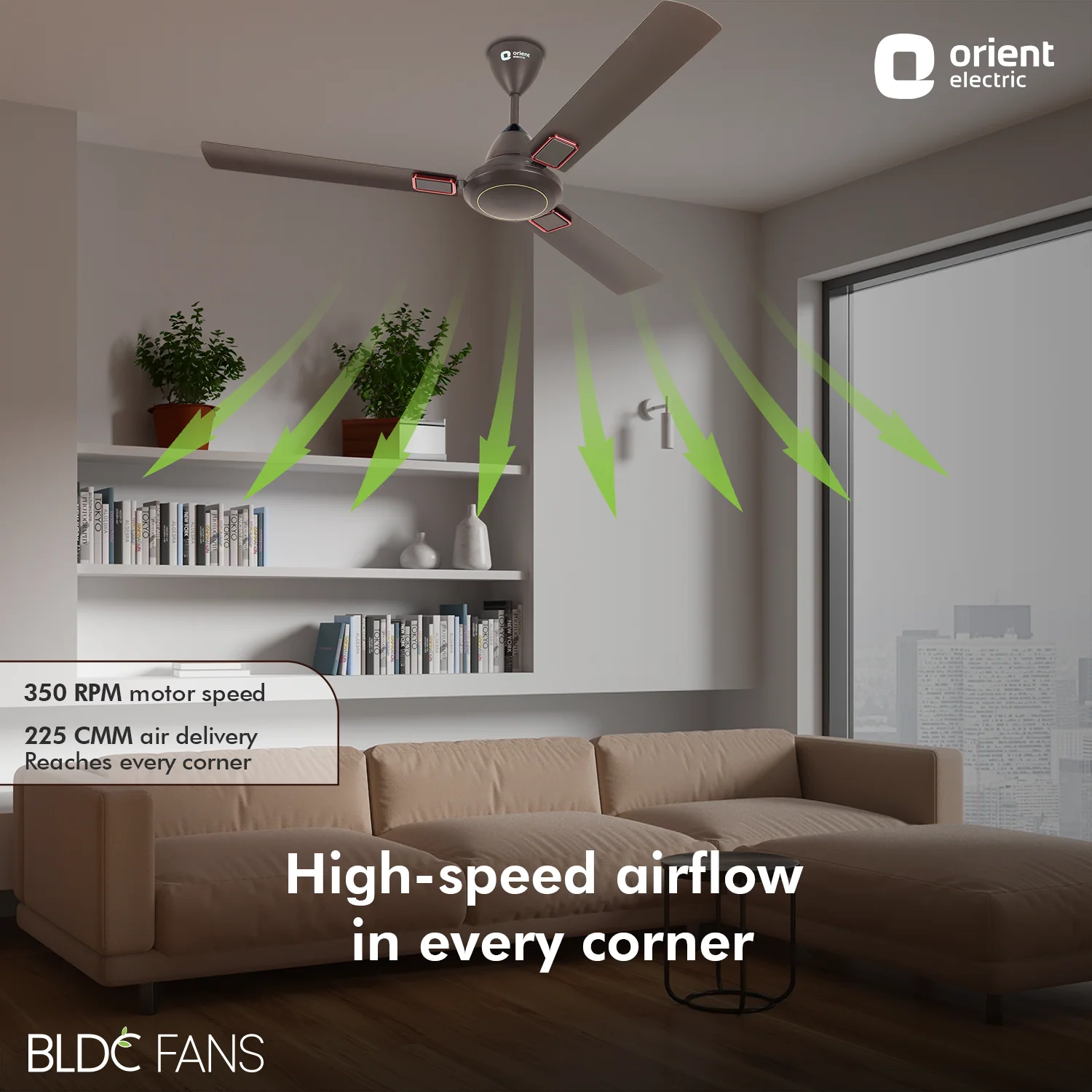 I-Falcon Deco BLDC Ceiling Fan - Image 9