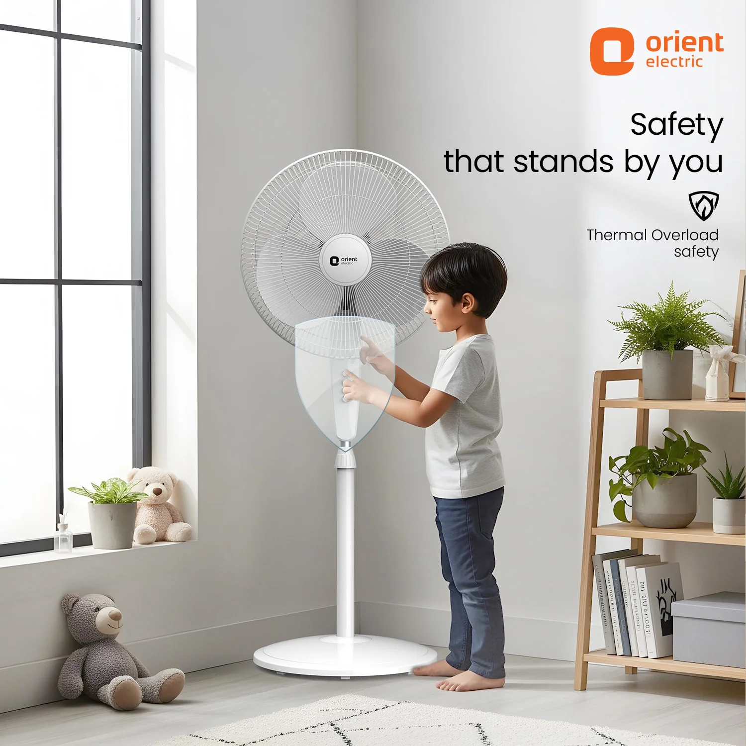 400MM Stand 31 Neo Stand Fan - Image 4