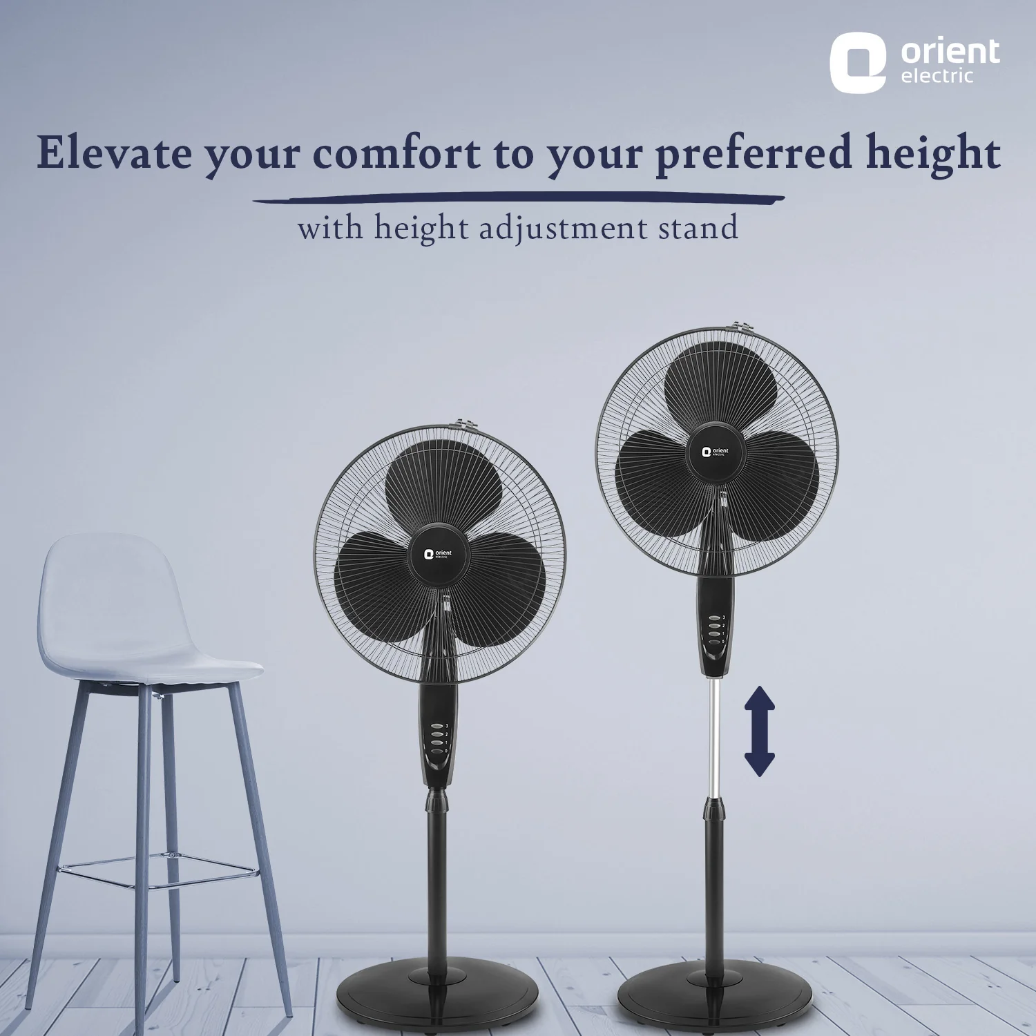 400MM Stand 82 High Speed Pedestal Fan - Image 18