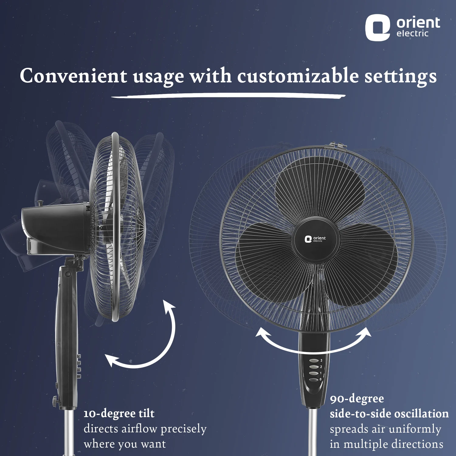 400MM Stand 82 High Speed Pedestal Fan - Image 19