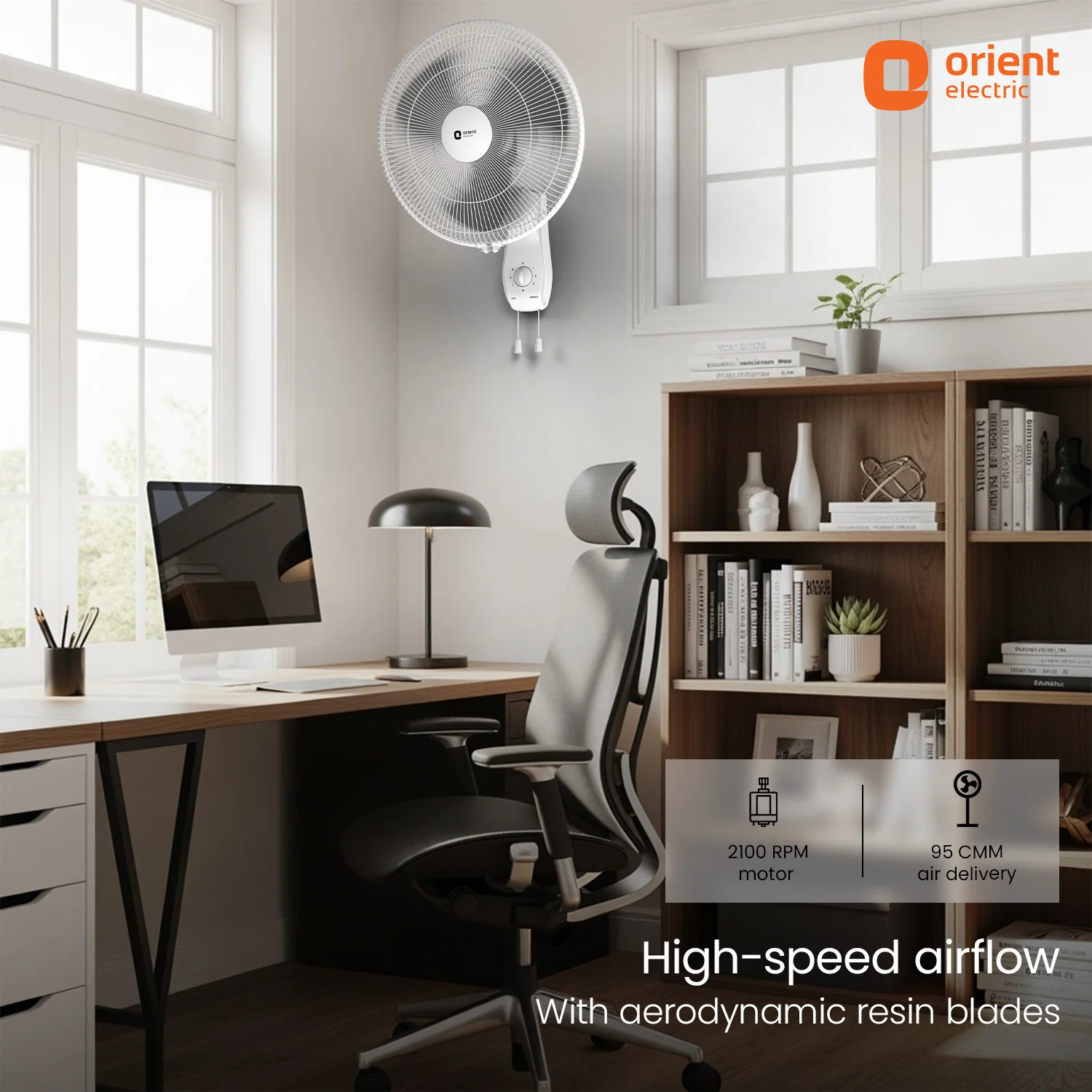 400MM Wall 47 3-in-1 High Speed Wall Fan | Ideal for Large Area | - Image 9