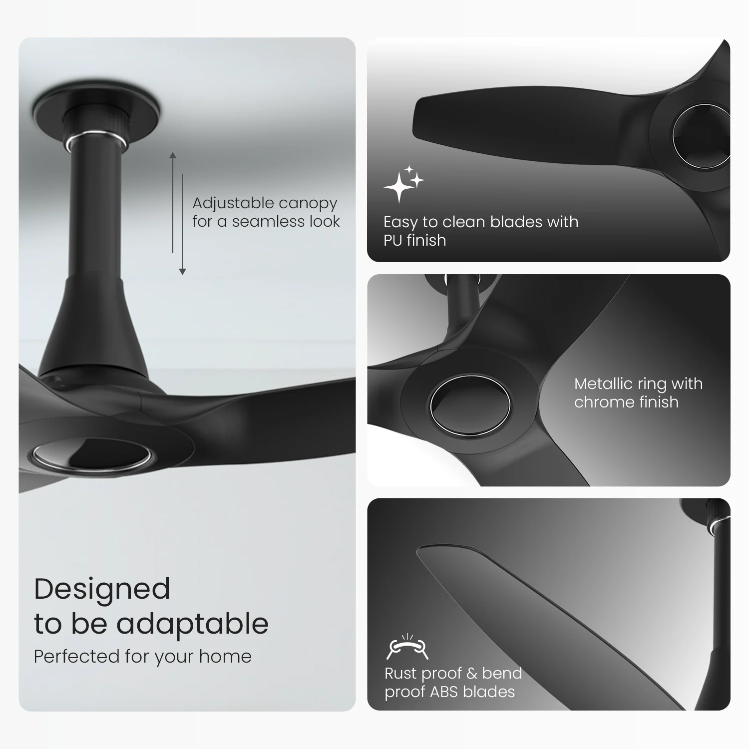 Aeroquiet Neu BLDC Pro Ceiling Fan | Whisper Quiet | Remote Controlled - Image 55