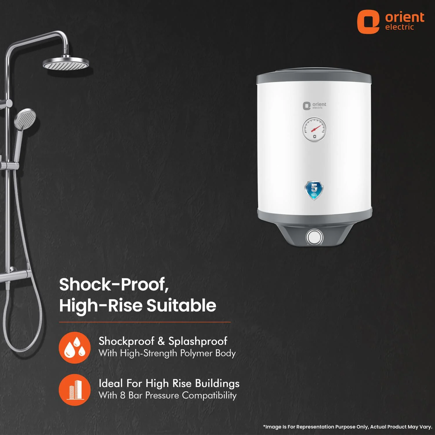 Aquanaut Water Heater (Geyser) | 5-Star Rated | Free Installation | Temperature Indicator | High-Rise Compatible - Image 30