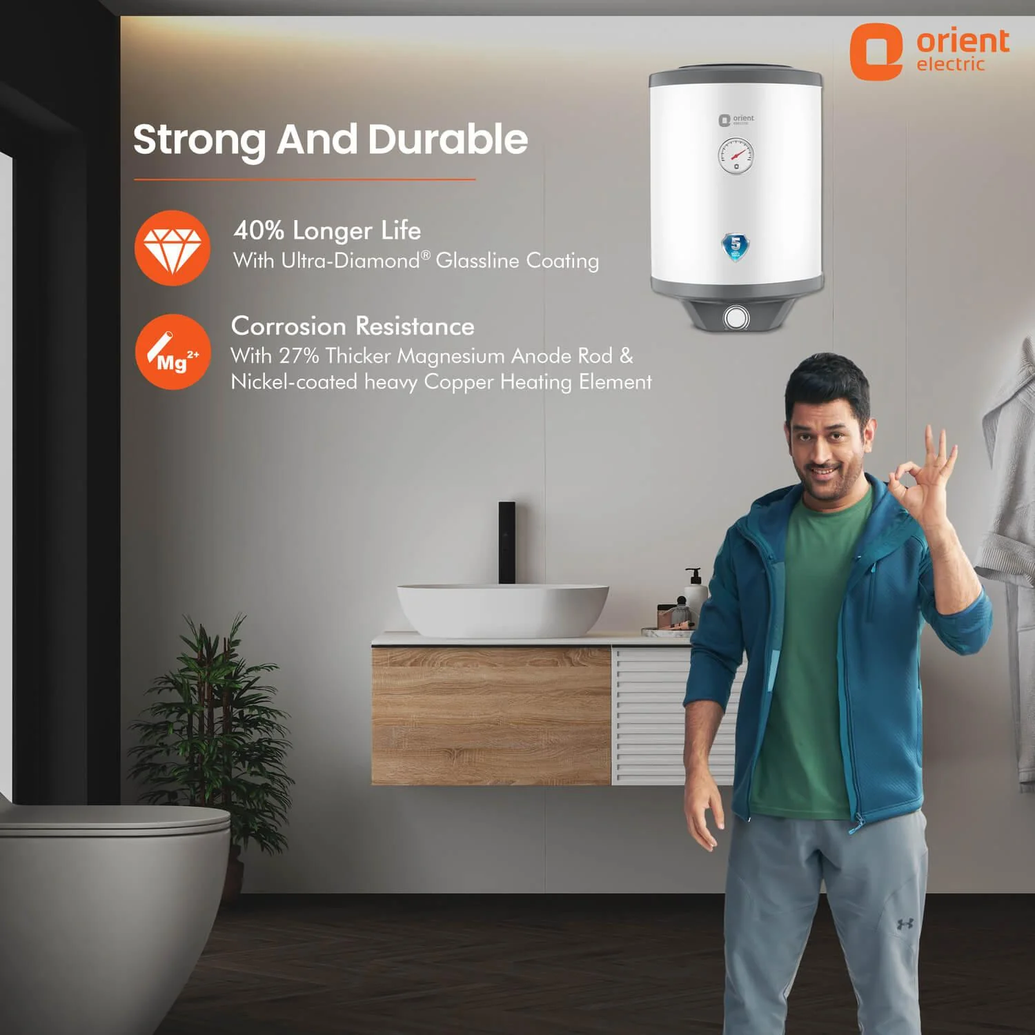 Aquanaut Water Heater (Geyser) | 5-Star Rated | Free Installation | Temperature Indicator | High-Rise Compatible - Image 38