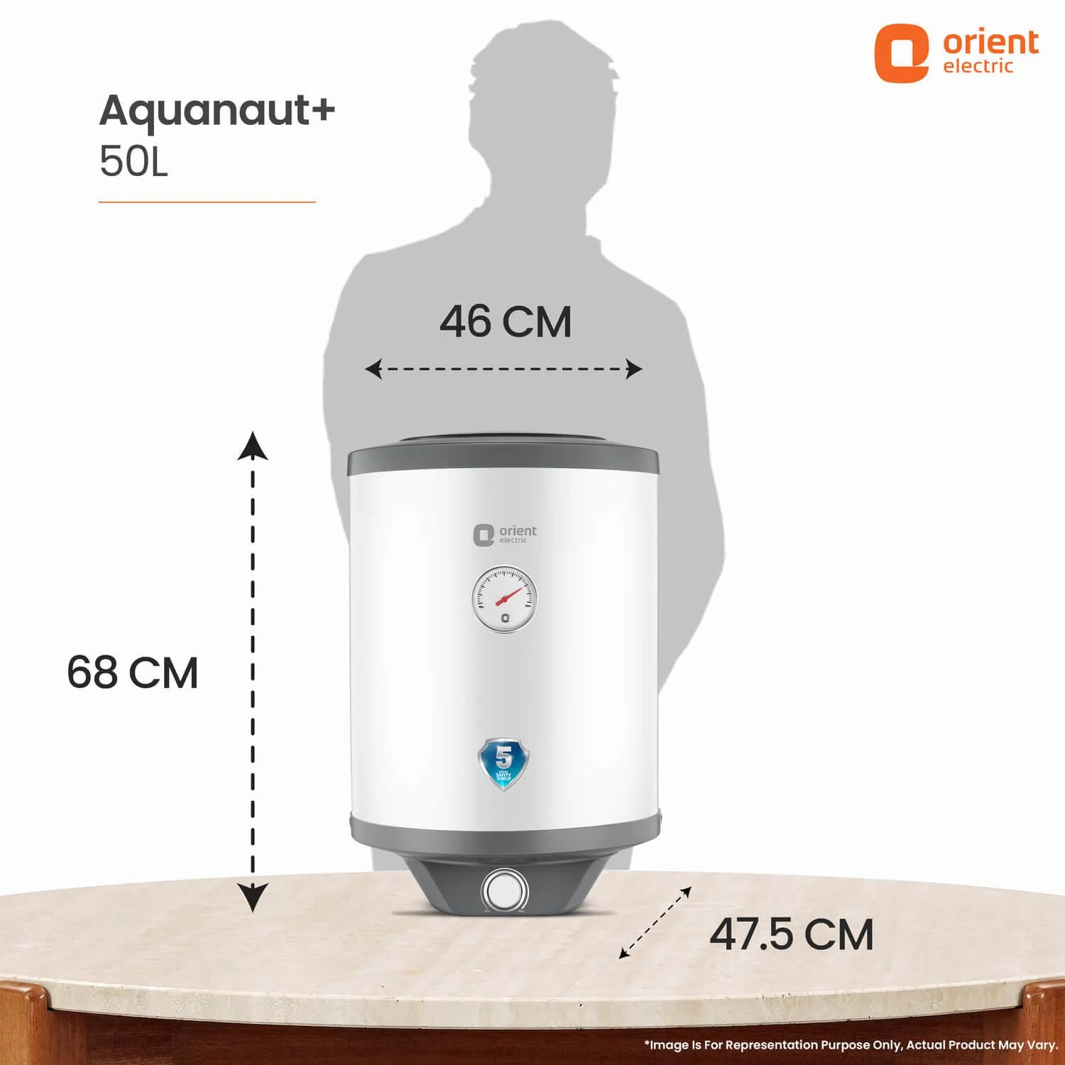 Aquanaut Water Heater (Geyser) | 5-Star Rated | Free Installation | Temperature Indicator | High-Rise Compatible - Image 43
