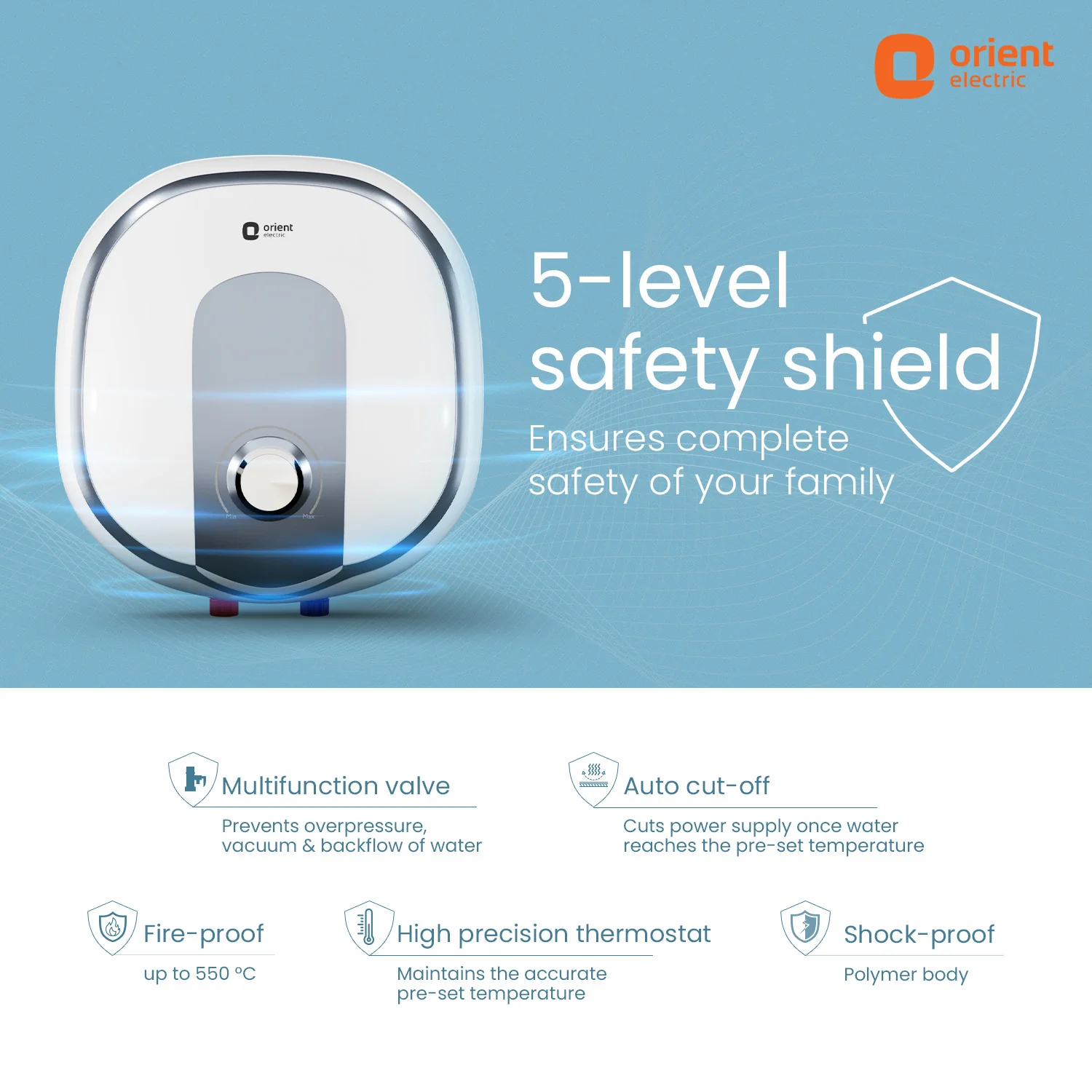 Aquator 5-Star Water Heater (Geyser) | Suitable for High-rise Buildings | 7 Year Tank Warranty | Free Installation and Connecting Pipes - Image 12