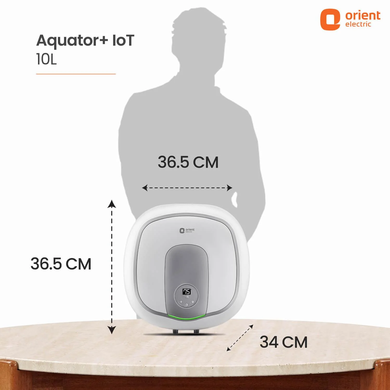 Aquator IoT 5 Star Water heater (Geyser), Suitable for High-rise Buildings | 7 year Tank Warranty | Free Installation and Connecting Pipes | Geyser with Temperature Control - Image 6