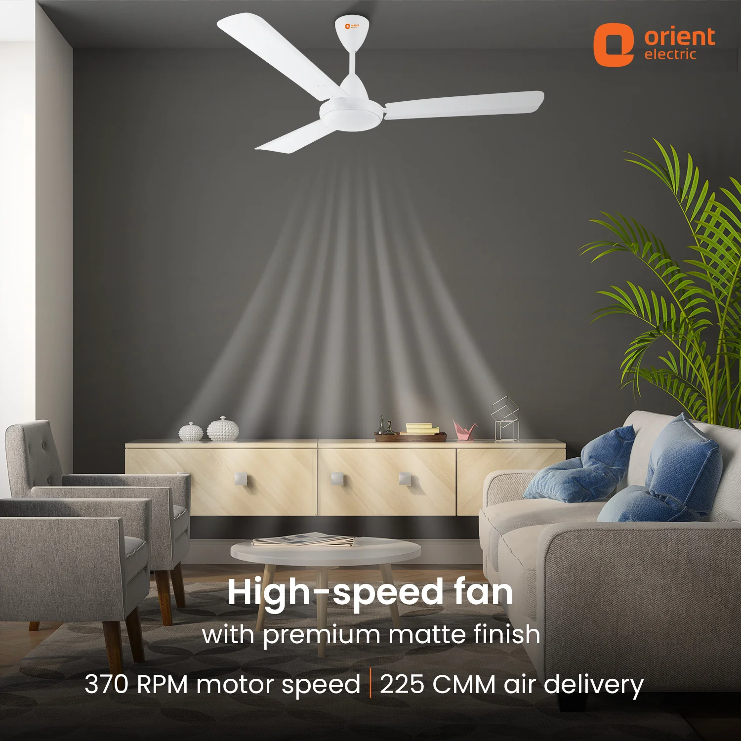 Arina High Speed Ceiling Fan - Image 11