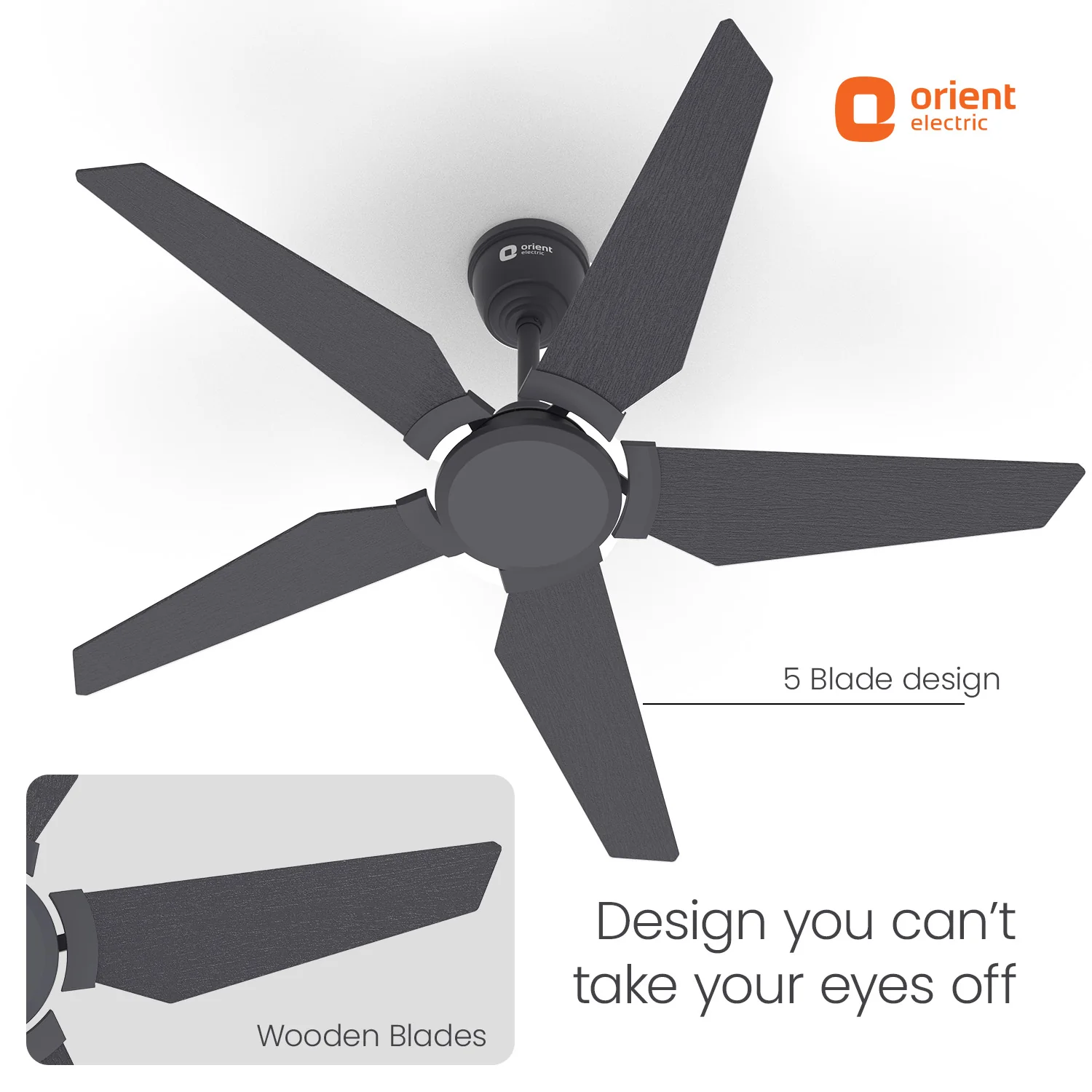 Artis BLDC Pro Ceiling Fan With Remote | 5 Star | 2 Way Rotation | 5 Blade | Black - Image 9