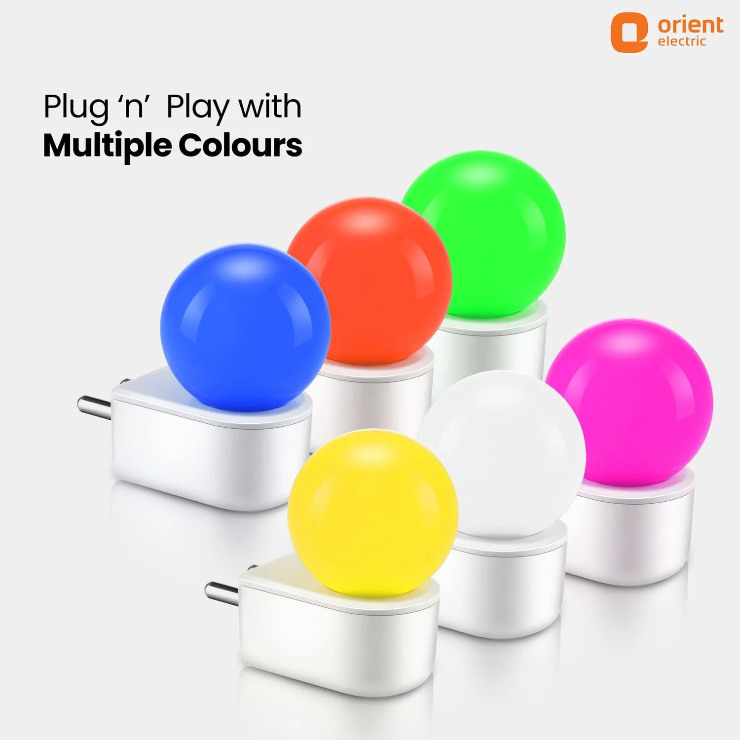 Deco Plug n Play LED 0.5W Night Lamp | 2 Pin Socket Easy Plug In | Glare-free Brightness - Image 25