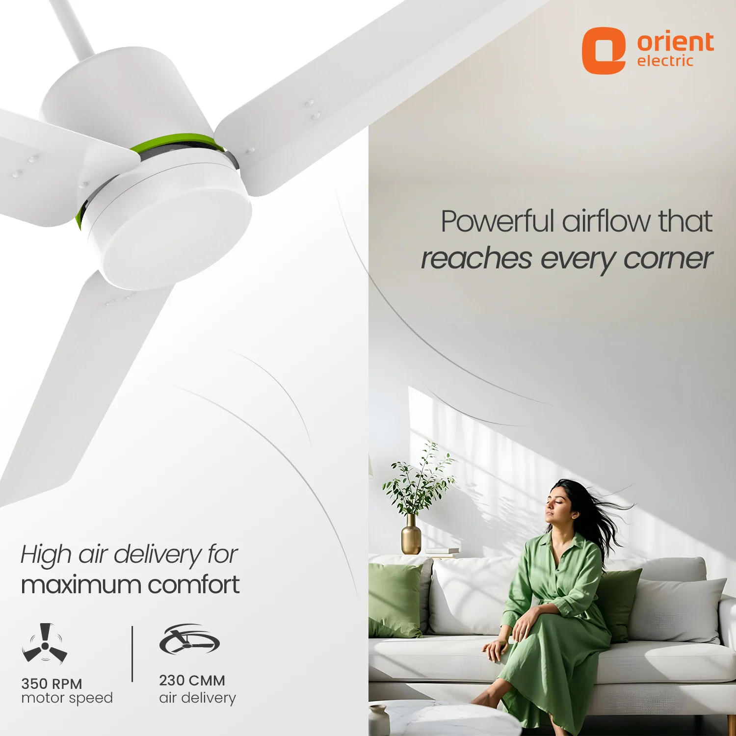 Ecotech Volt BLDC Ceiling Fan With Remote | 5 Star | Built in Battery Backup - Image 12