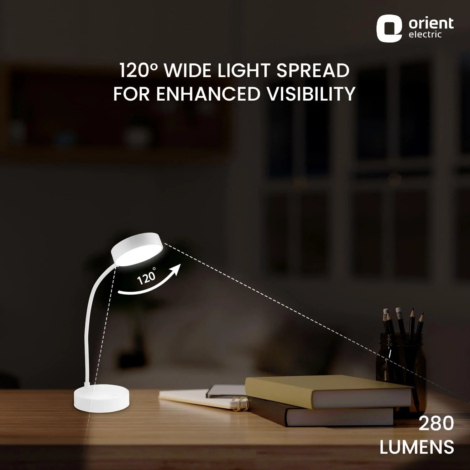 Ellipse Emergency Desk Lamp for Study - Image 7