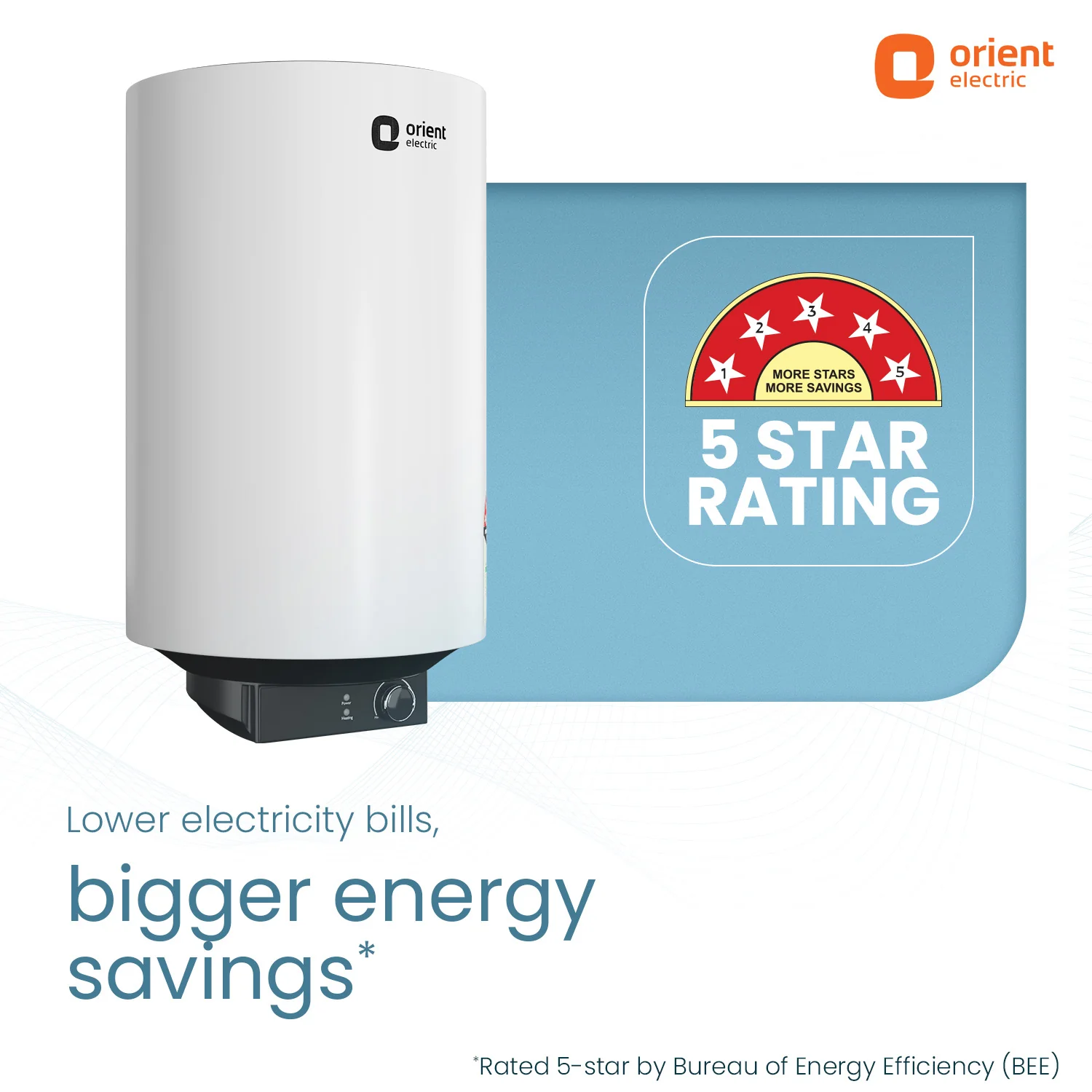 Enamour Classic Pro 5 Star Rated Polymer Storage Water Heater (Geyser) | Vertical Geyser - Image 12