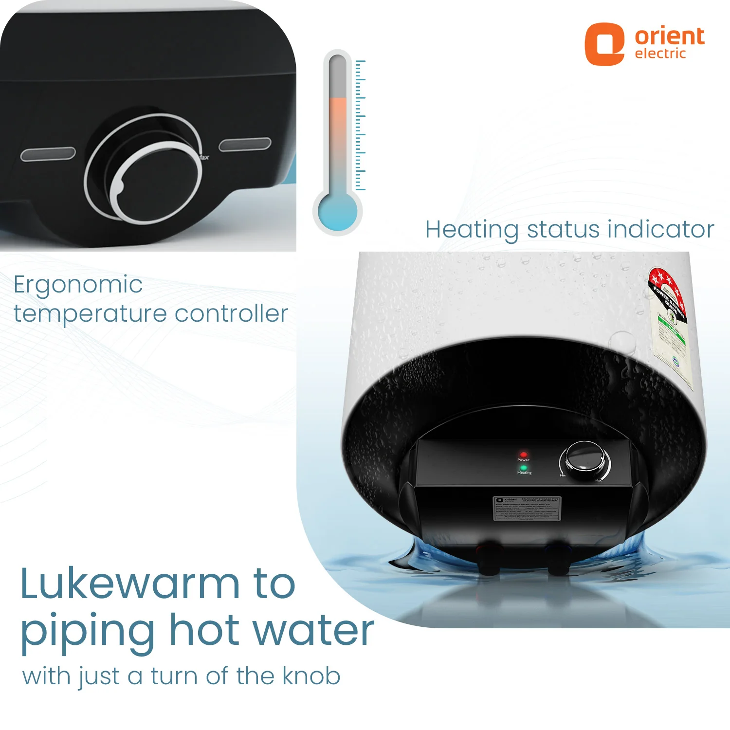 Enamour Classic Pro 5 Star Rated Polymer Storage Water Heater (Geyser) | Vertical Geyser - Image 16