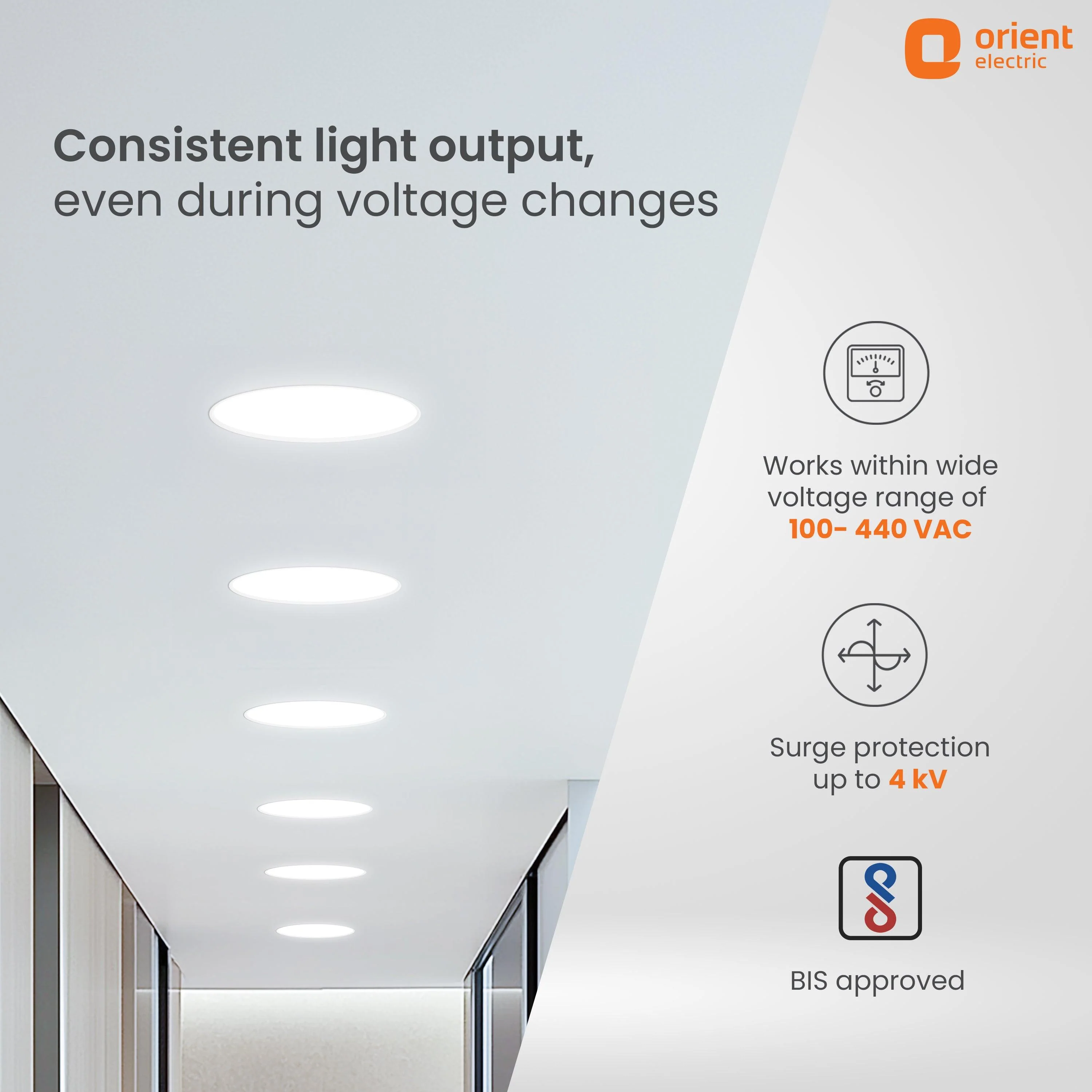 Eternal Backlit LED Recess Panel Round - Image 14