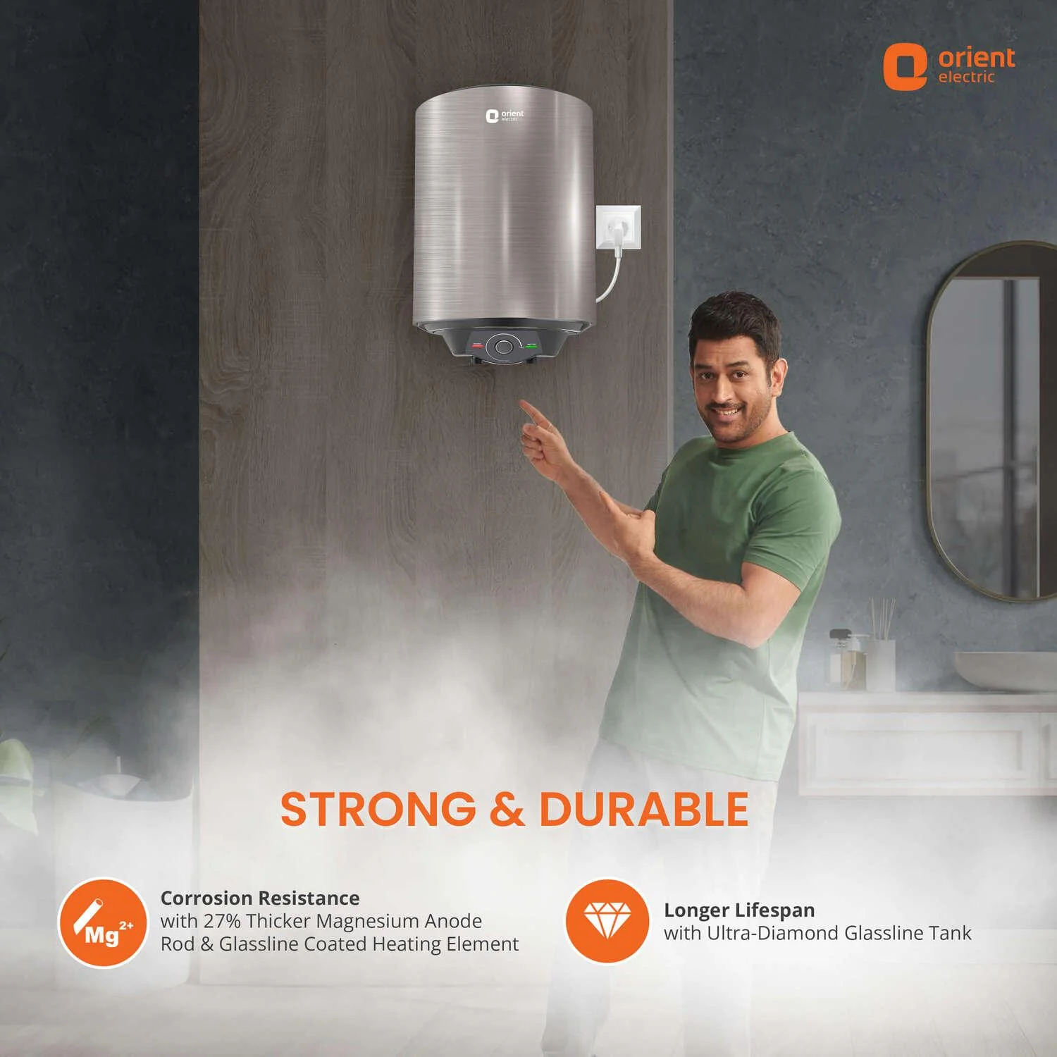 Evapro PC 5-Star Water Heater (Geyser) | Glassline Coated Tank | Suitable for High-rise Buildings | Free Installation - Image 15