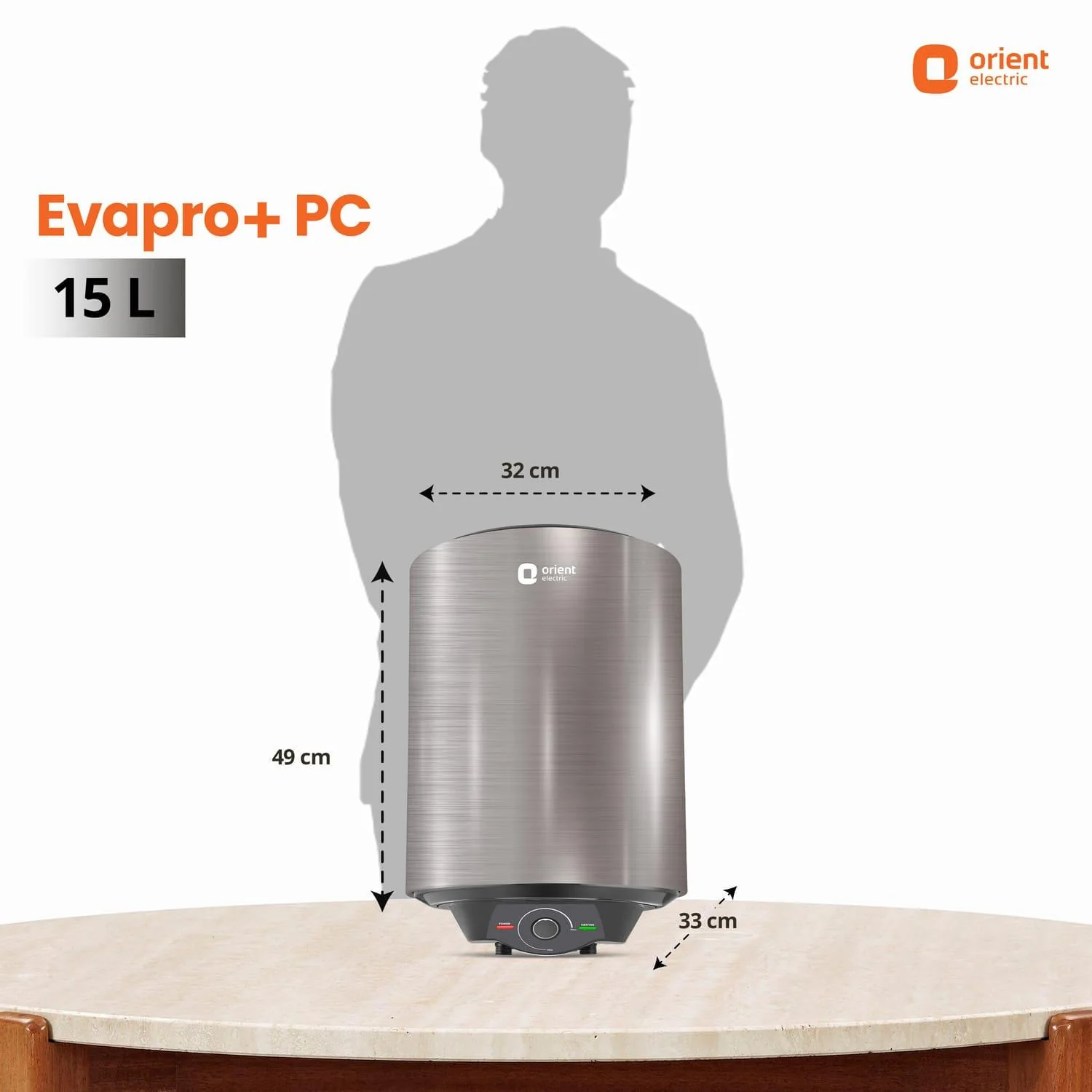 Evapro PC 5-Star Water Heater (Geyser) | Glassline Coated Tank | Suitable for High-rise Buildings | Free Installation - Image 17