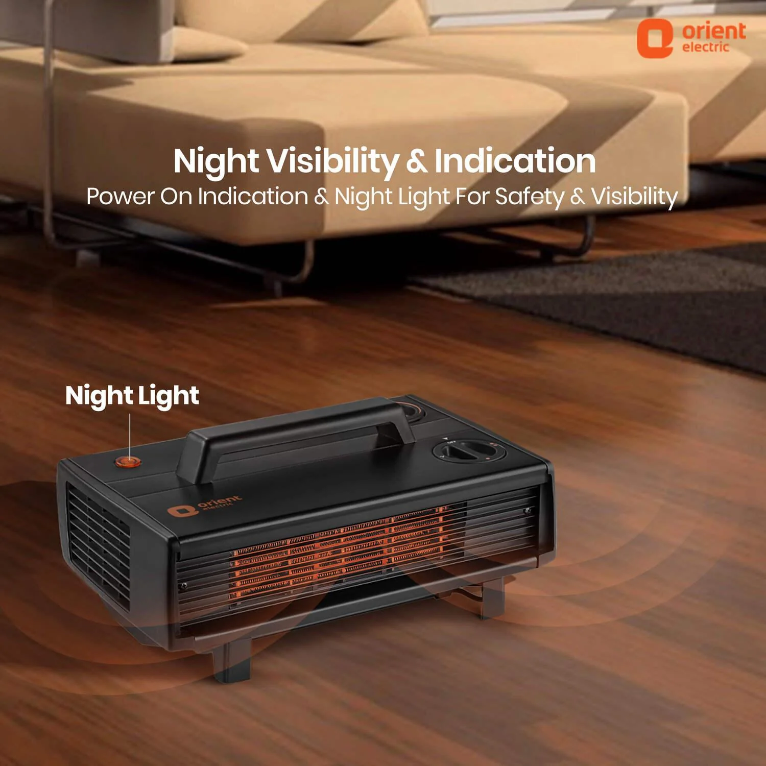 Heat Convector 2000W Small Room Heater - Image 4