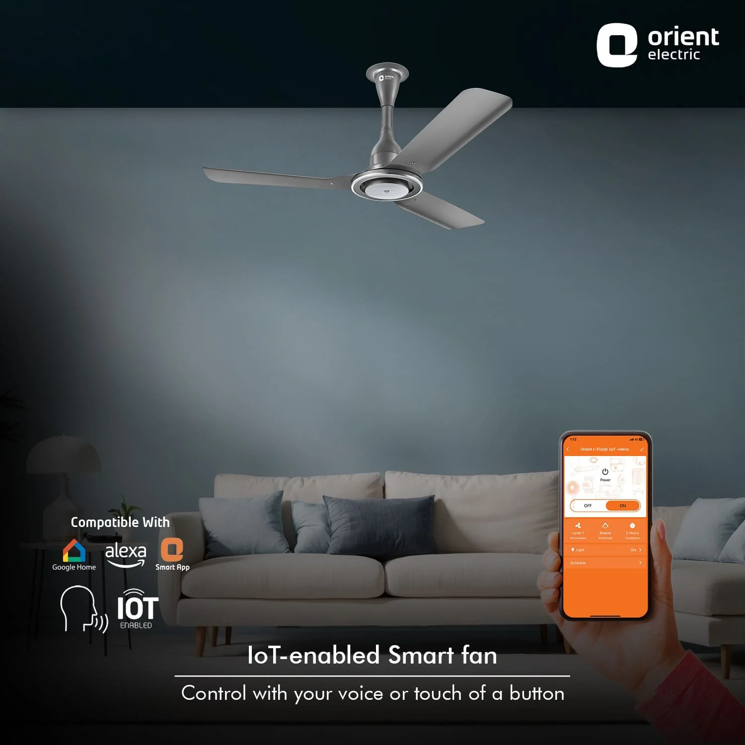 I Float IoT BLDC Ceiling Fan - Image 9