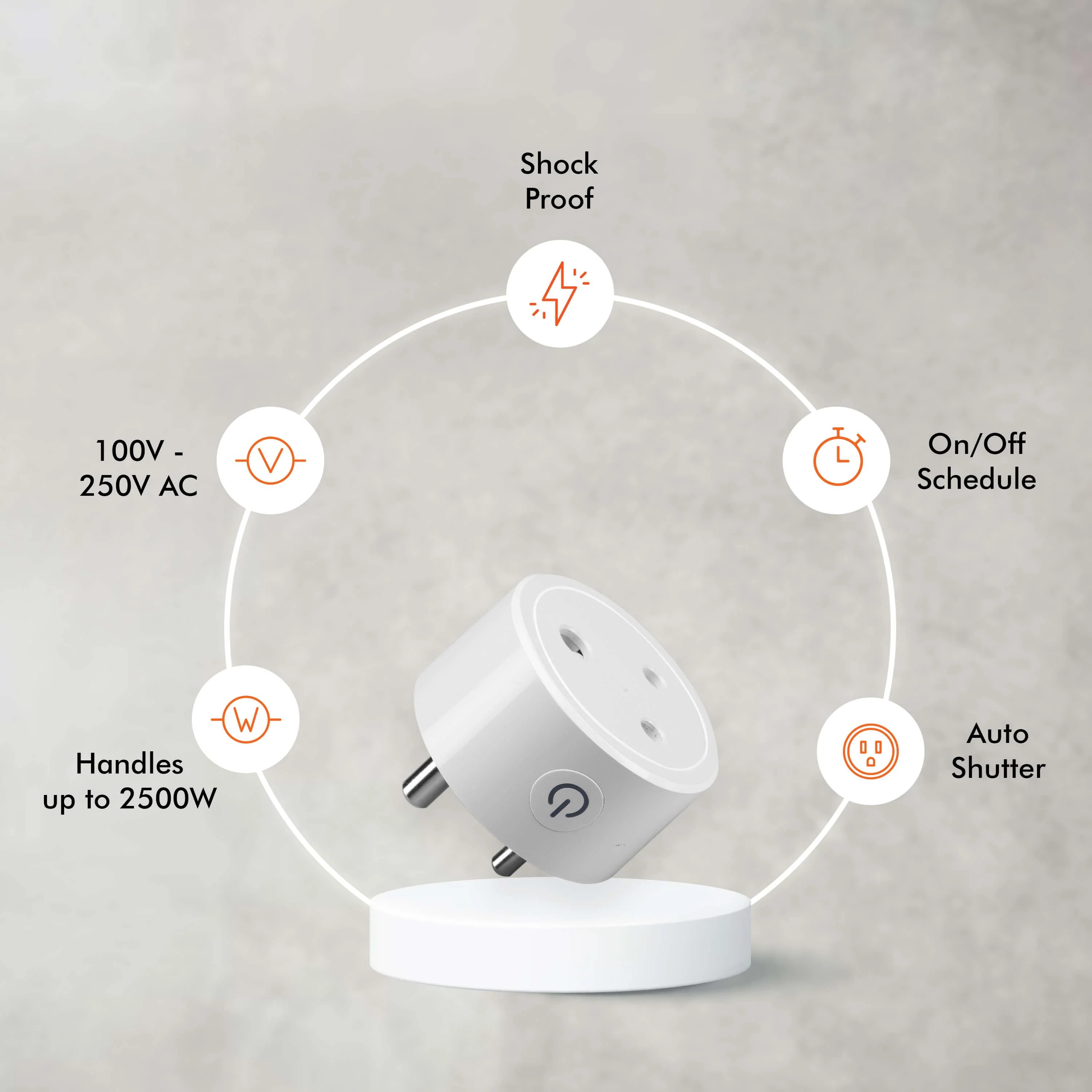 I-Nex Wifi 10A Smart Plug Socket - Image 3