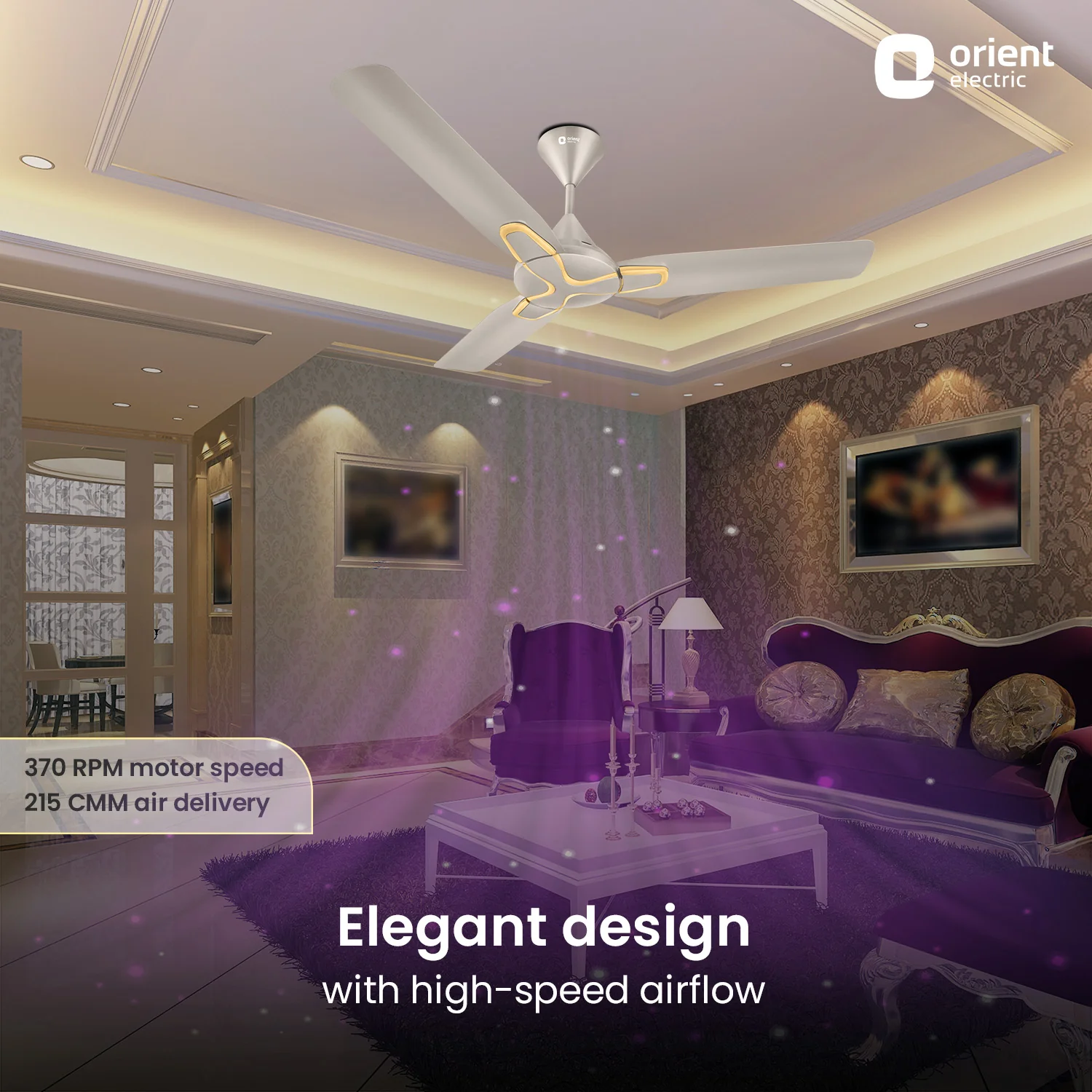 Jazz Anti Dust Decorative Ceiling Fan - Image 6