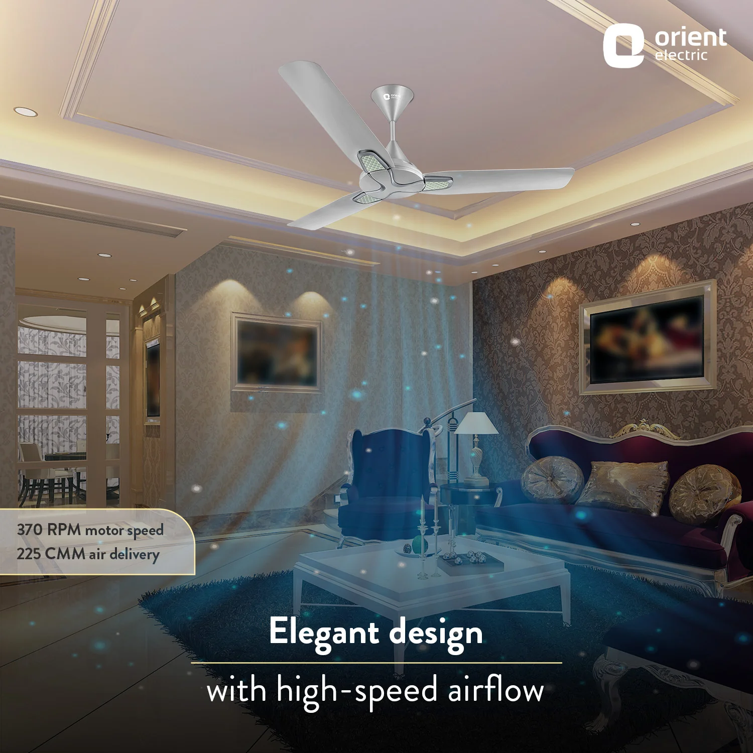 Jazz Art 1200 mm Decorative Ceiling Fan | 2-Year Warranty - Image 11