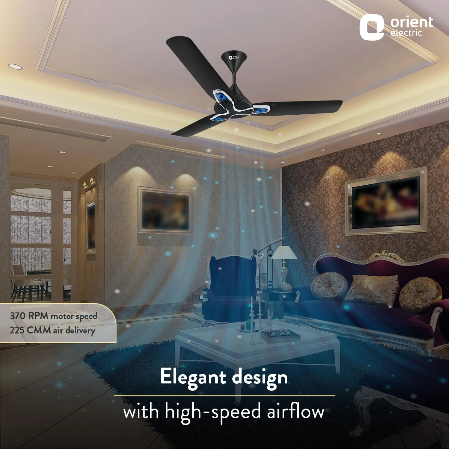 Jazz Art 1200 mm Decorative Ceiling Fan | 2-Year Warranty - Image 32