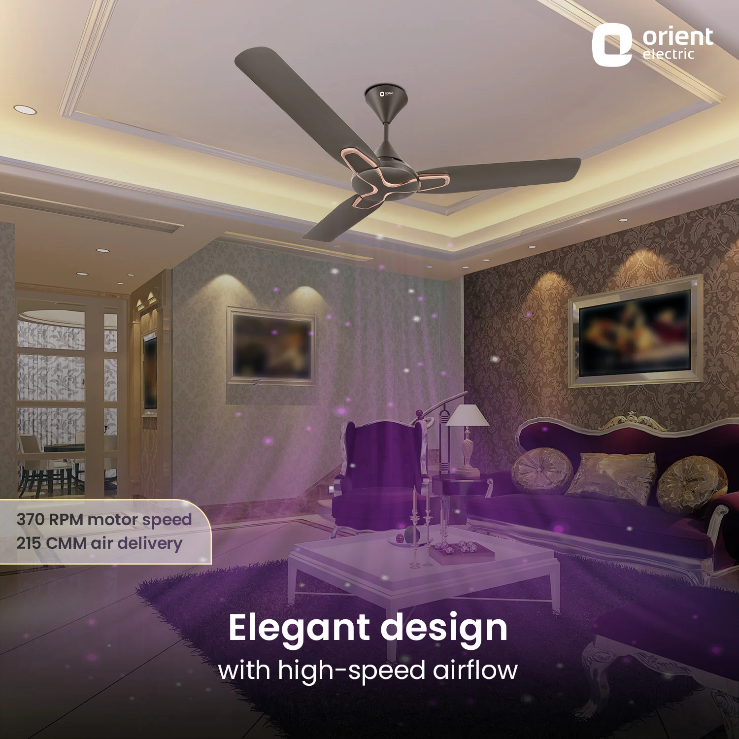 Jazz Decorative Ceiling Fan - Image 33