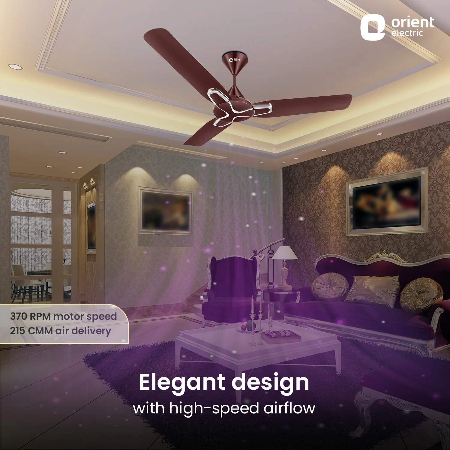 Jazz Decorative Ceiling Fan - Image 46