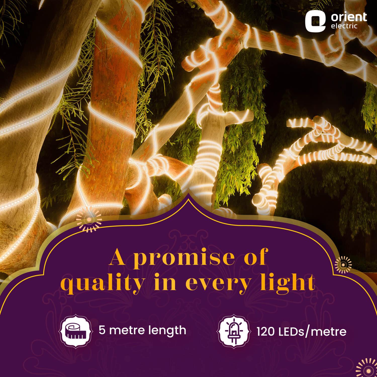 JoyLite 5-meter 120 LED Rope Strip Profile Light - Image 8