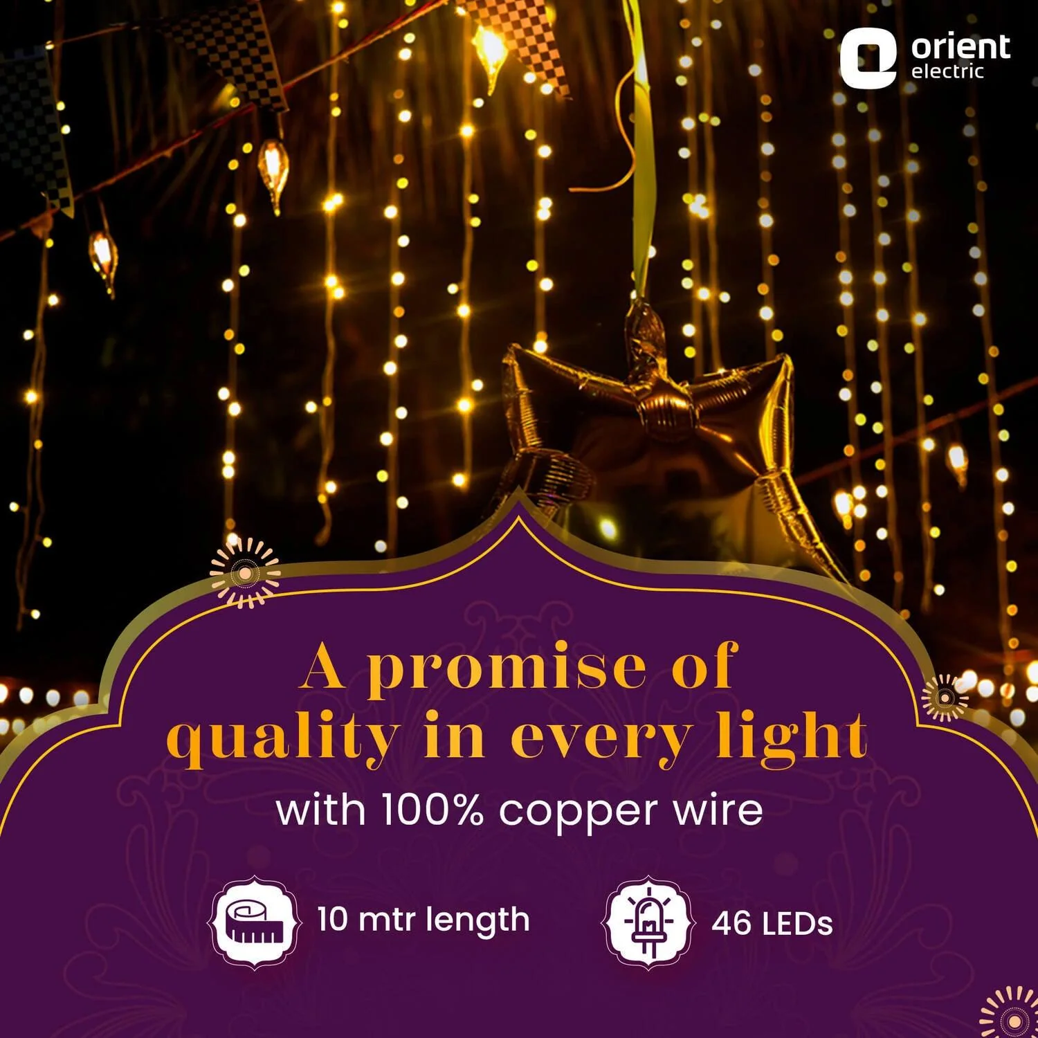 Joylite Rosary 10M LED String Light for Home Decoration - Image 24