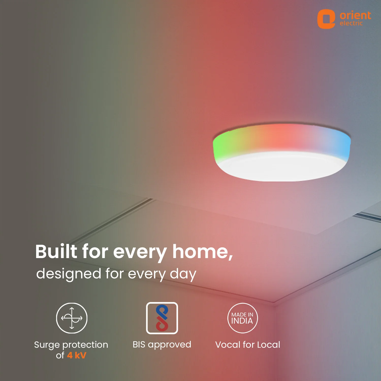 LED Rainbow Recess Panel (Round) - Image 10