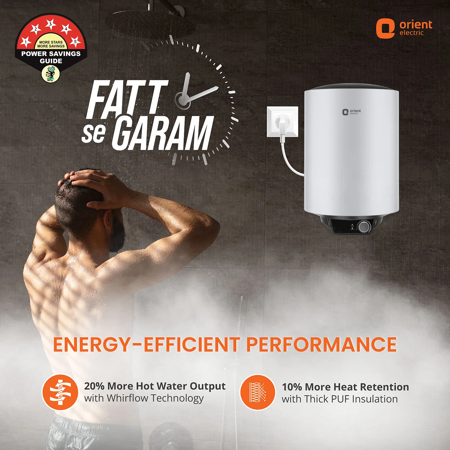 Maverick 5 Star Rated Polymer Coated Tank Water Heater (Geyser) - Image 18