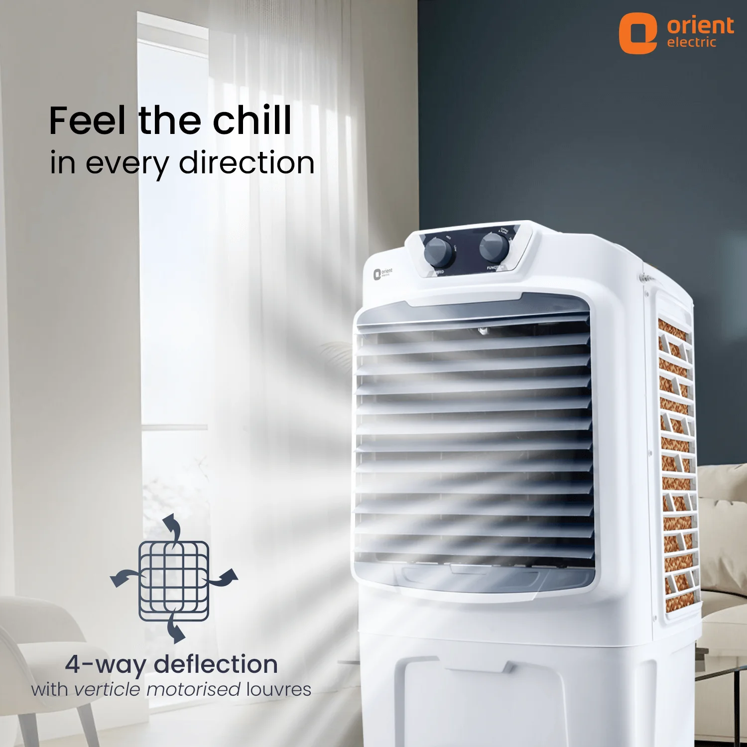 Optimo Desert Air Cooler for Home - Image 4