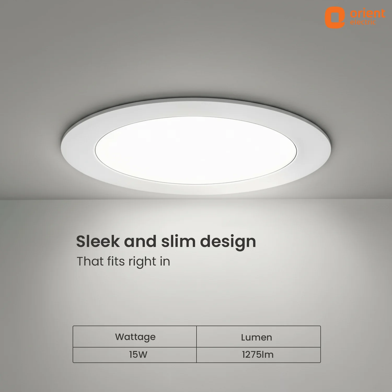Orismart LED Panel Tunable White Light Round - Image 4