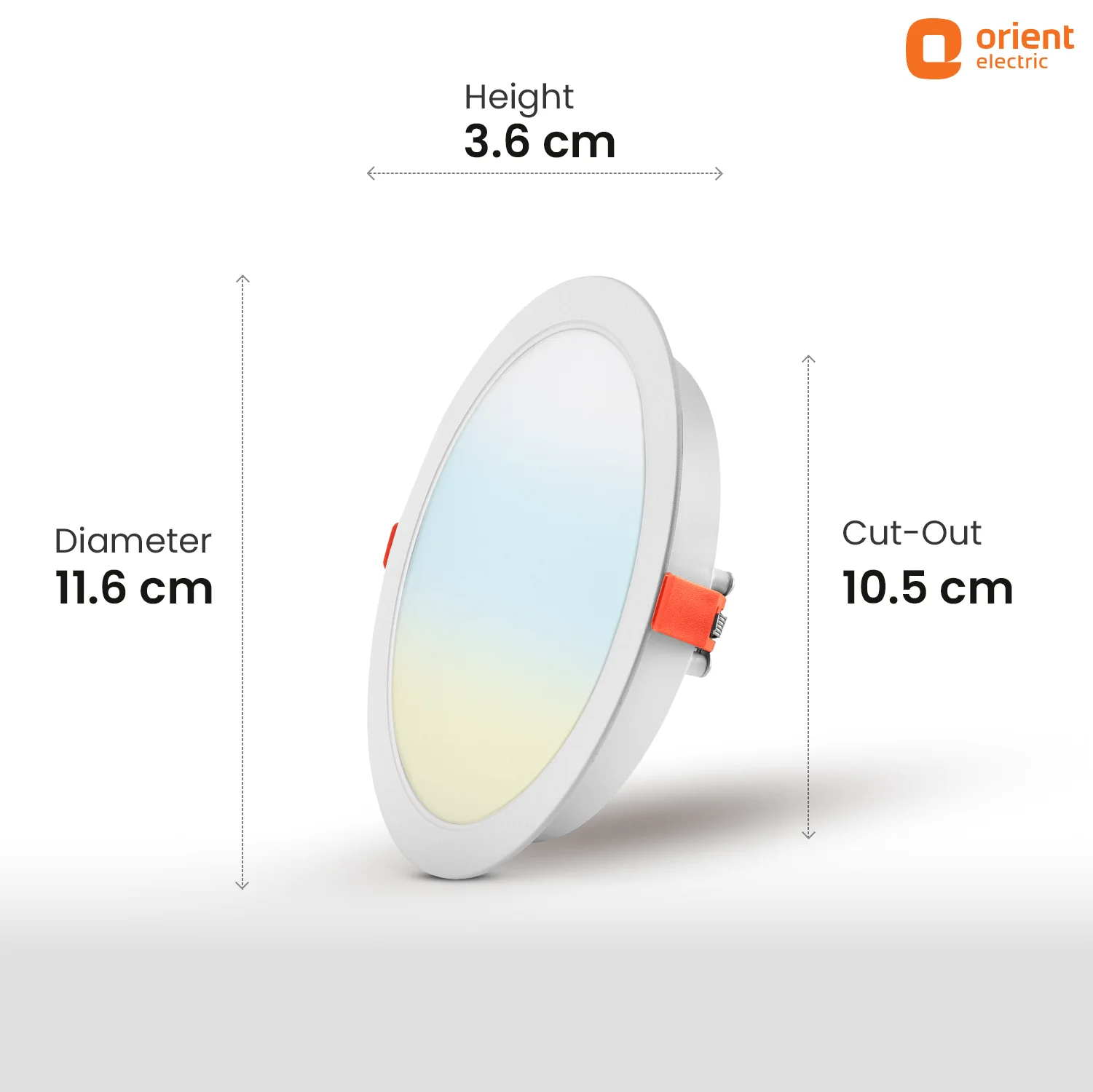 Orismart LED Panel Tunable White Light Round - Image 6