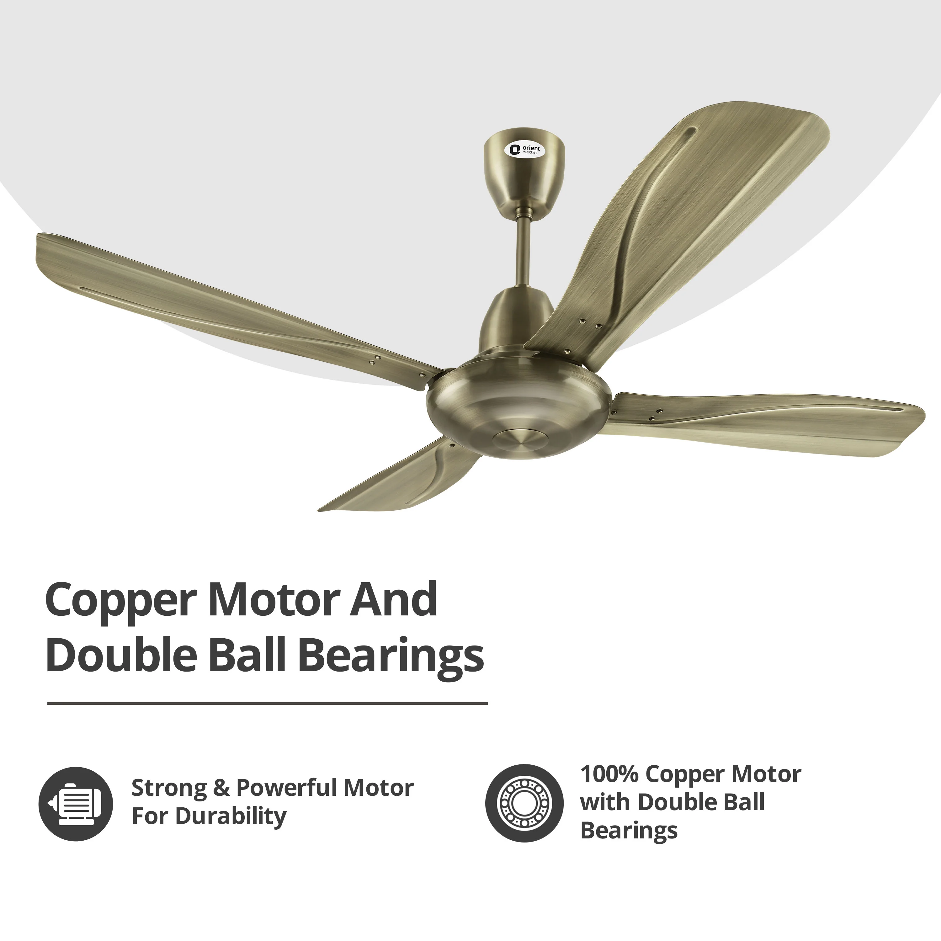 Stallion 4 Blade Ceiling Fan - Image 5