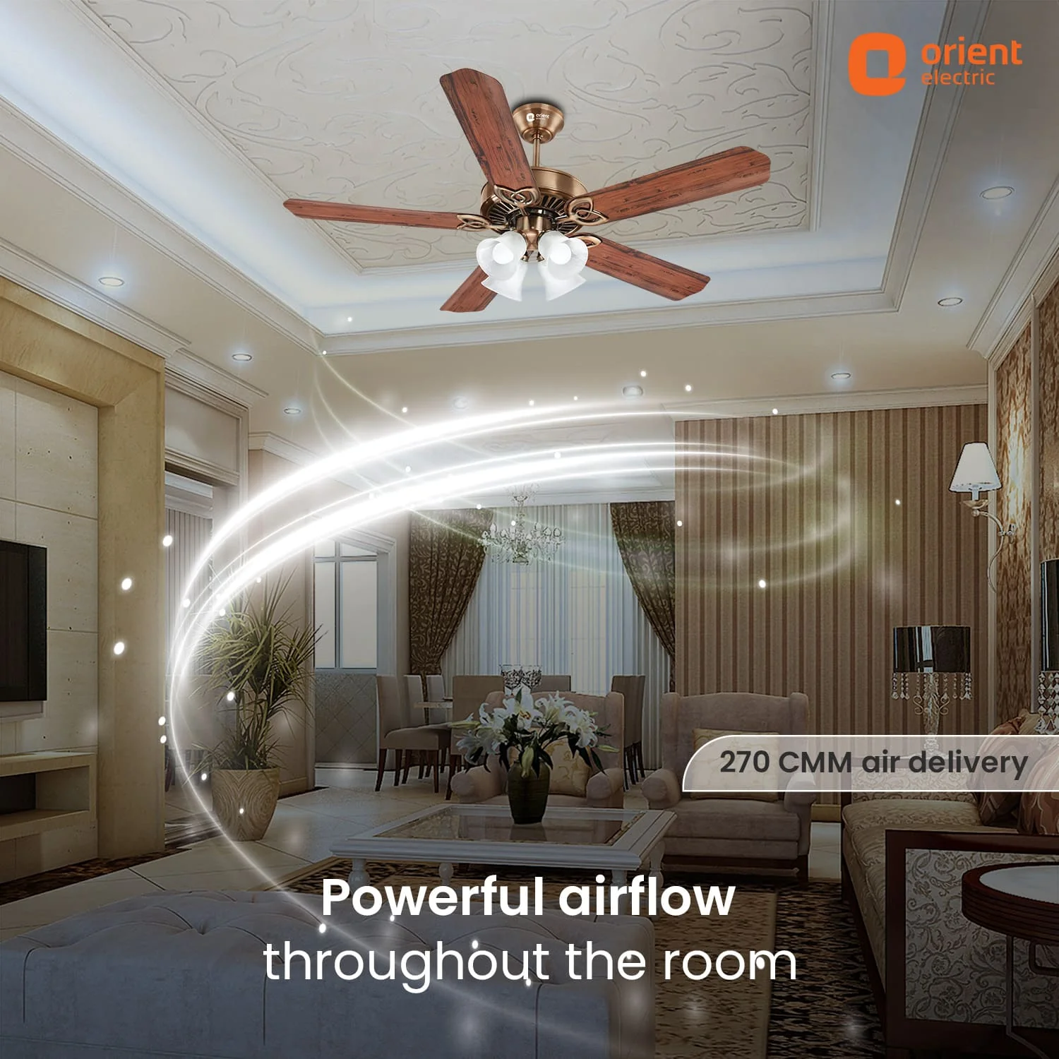Subaris Underlight Premium Ceiling Fan with Remote | 2-year Warranty - Image 11