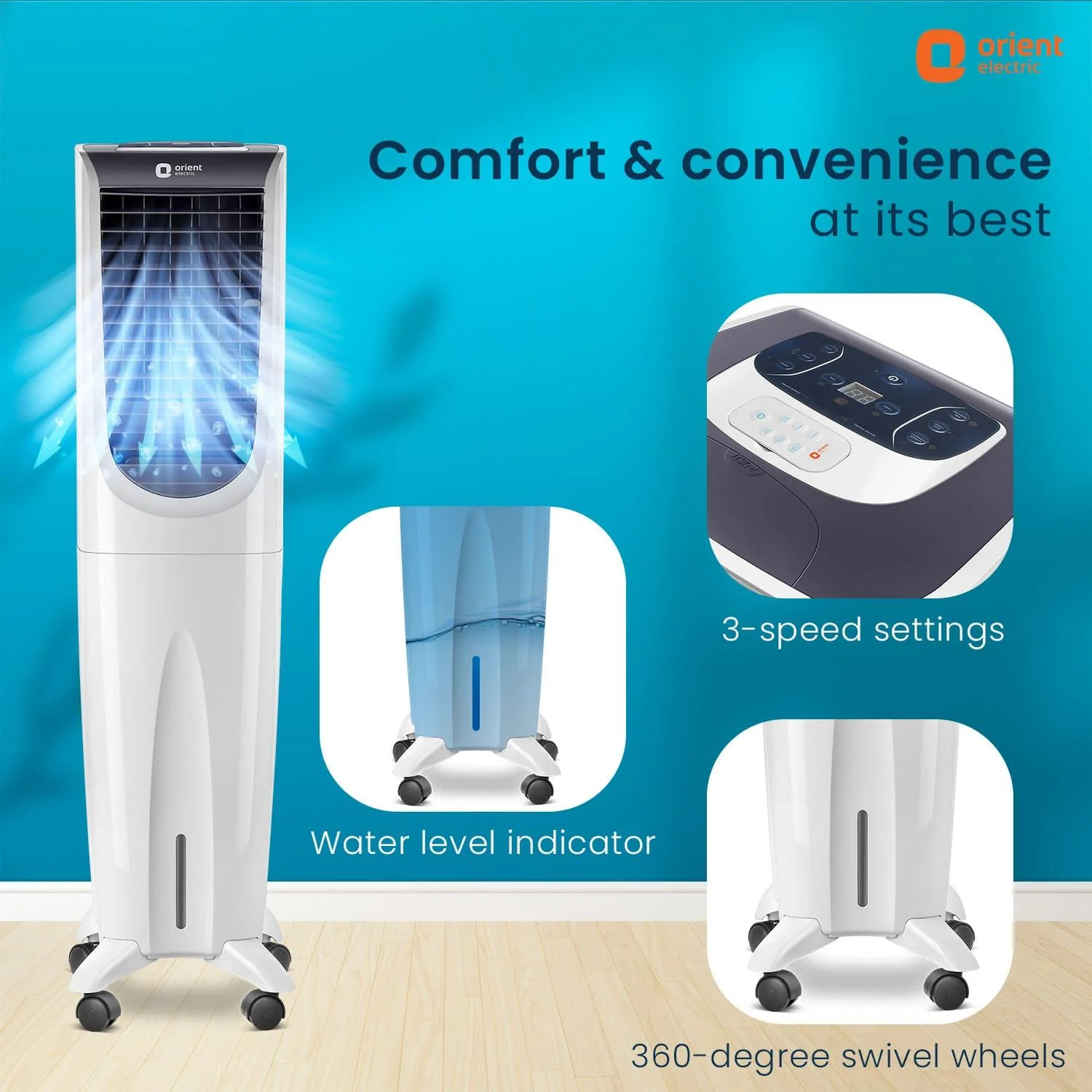 Ultimo Tower Air Cooler With Remote - Image 17