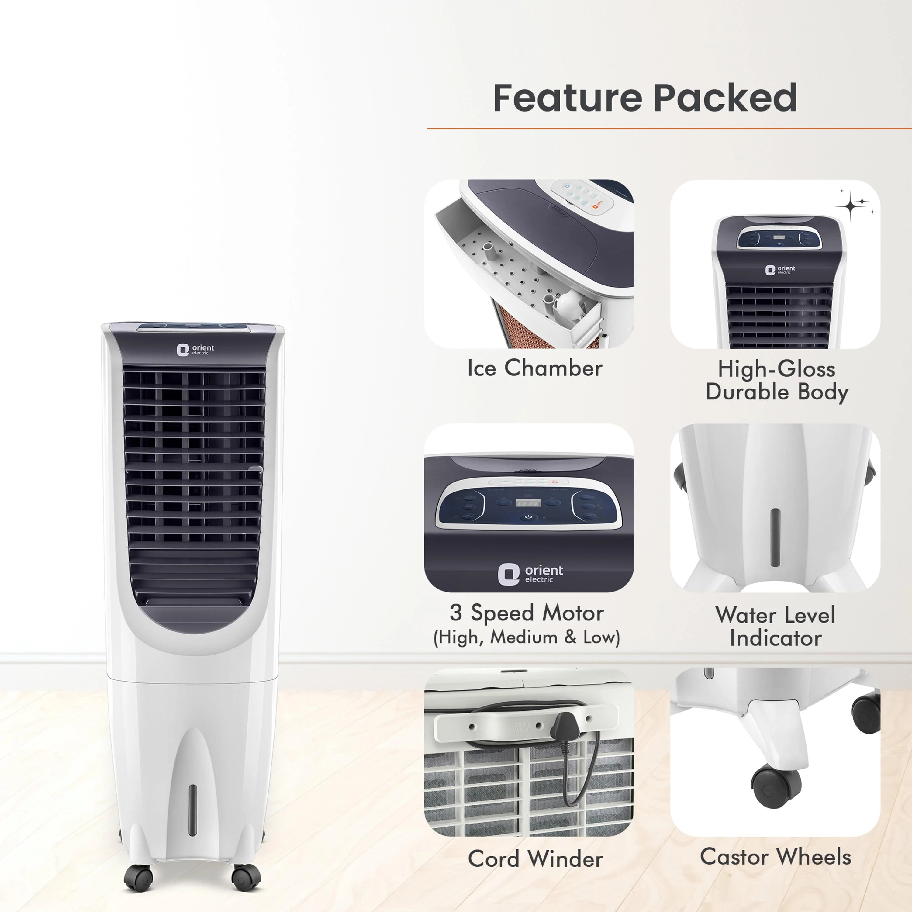 Ultimo Tower Air Cooler With Remote - Image 8