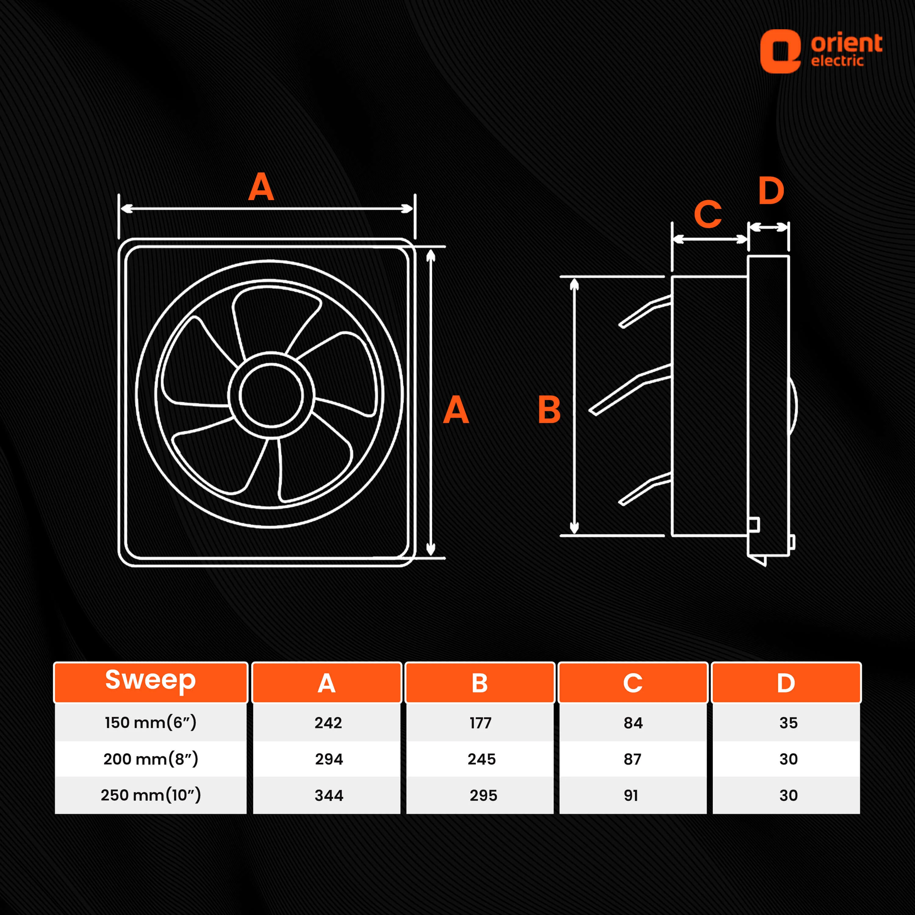 Ventilator DX 250mm (9.84 inch) Exhaust Fan for Kitchen - Image 17