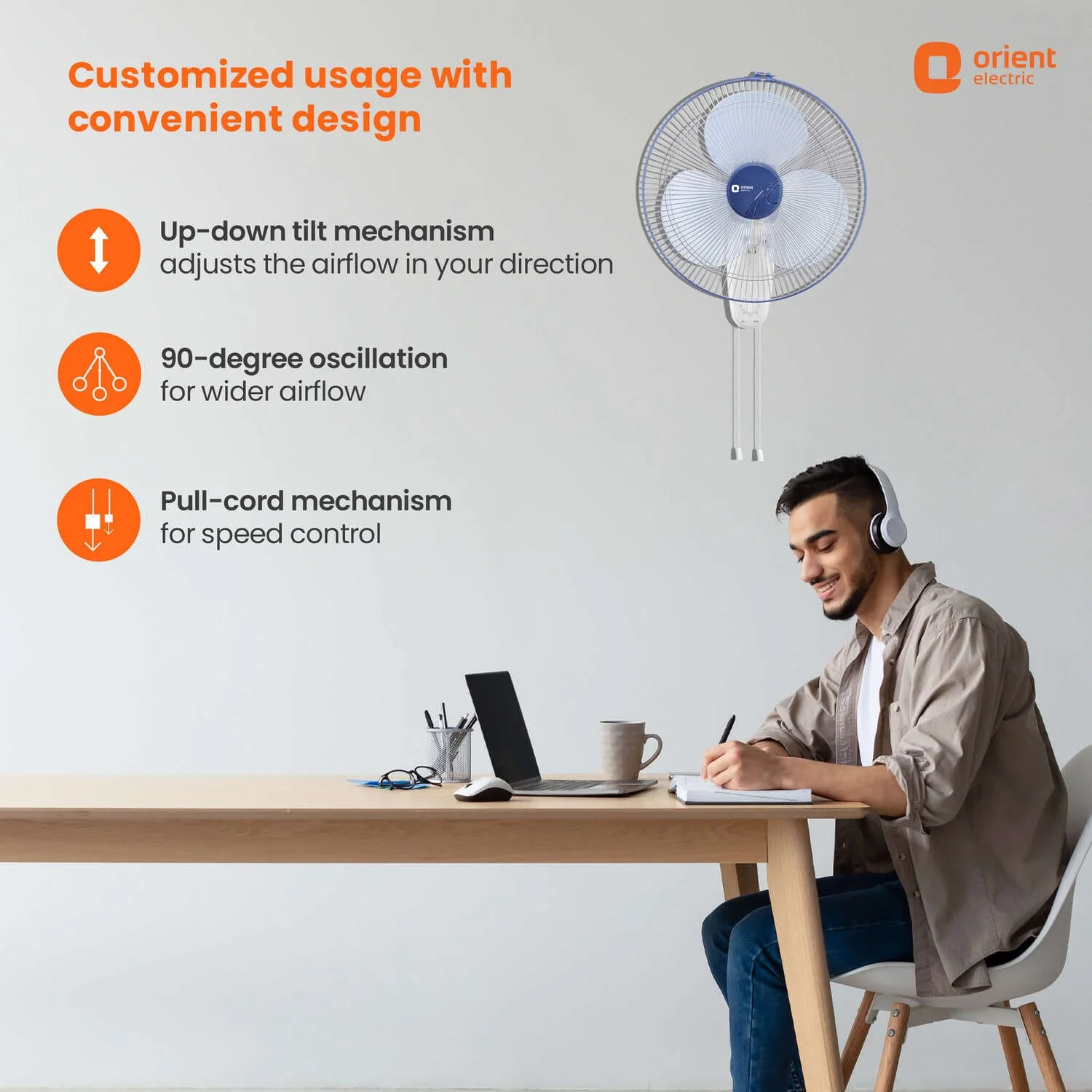 Wall 44 with CTX Technology Silent Wall Fan - Image 5